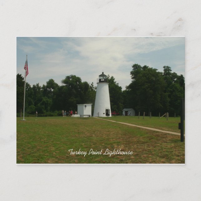 Turkiet pekar fyren vykort (Framsida)