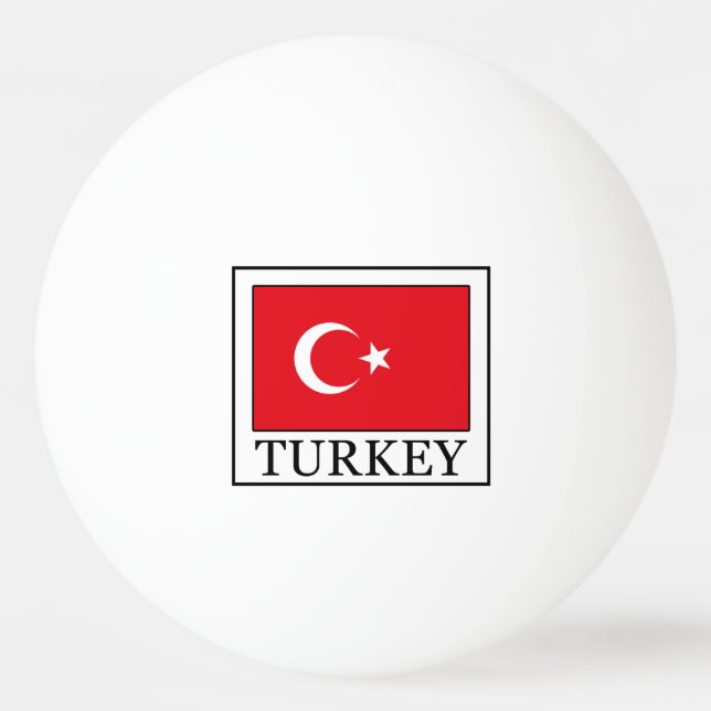 Turkiet Pingisboll (Framsidan)