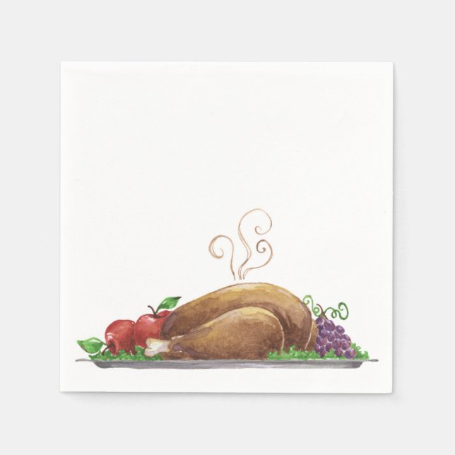Turkiet Platter - Napkins Pappersservett (Framsidan)