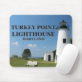 Turkiet Point fyr, Maryland Mousepad Musmatta