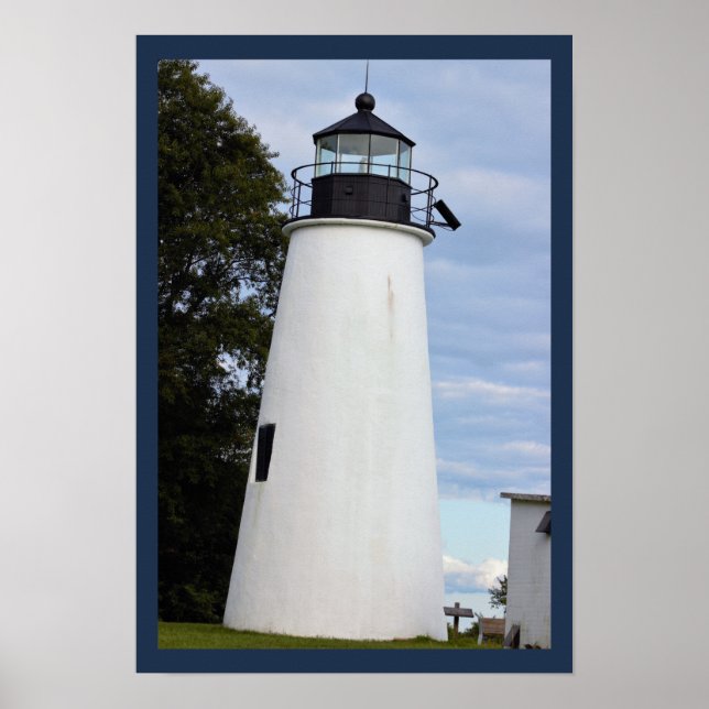 Turkiet Point Lighthouse Maryland Poster (Framsidan)