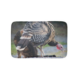 Turkiet Poult och kattbadmatta Badrumsmatta