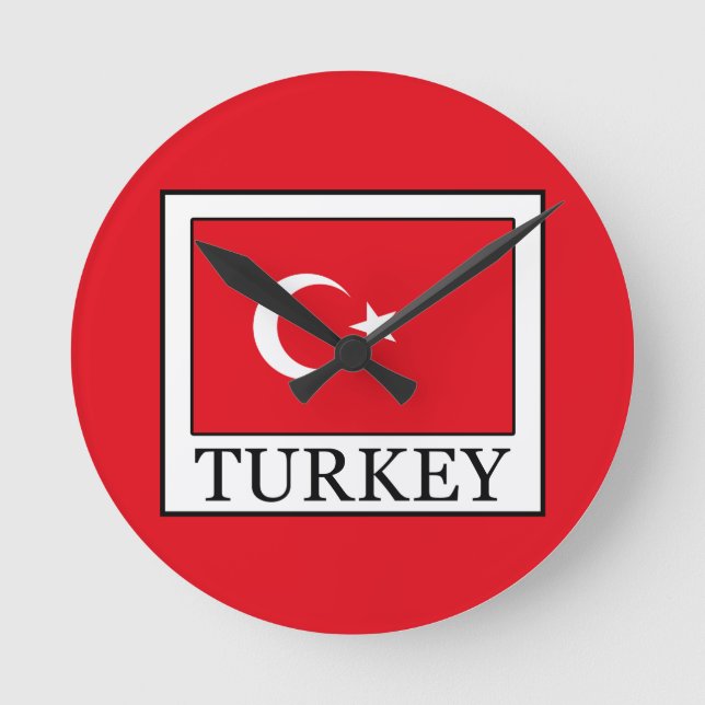 Turkiet Rund Klocka (Framsida)