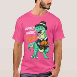 Turkiet Saurus ReTee Dinosaur Thanksgiving T Re Shirt