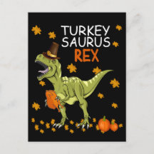 Turkiet Saurus Rex Thanksgiving Dinosaur