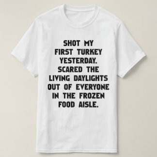 Turkiet Shoot. Lönsam fotograf-joke T-Shirt