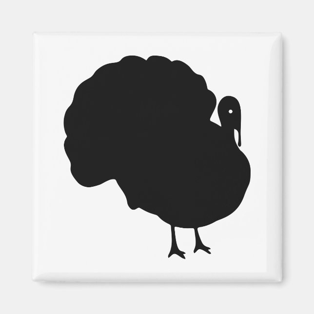 Turkiet Silhouette Magnet (Framsidan)