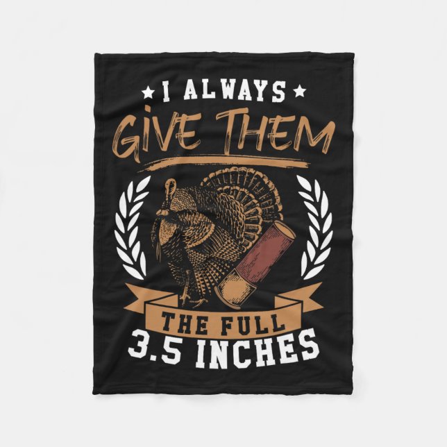 Turkiet som jagar Vår I Ge alltid dem Fullt Fleecefilt (Framsidan)