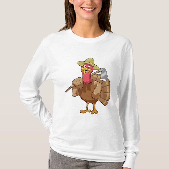 Turkiet som jordbrukare t shirt (Framsida)