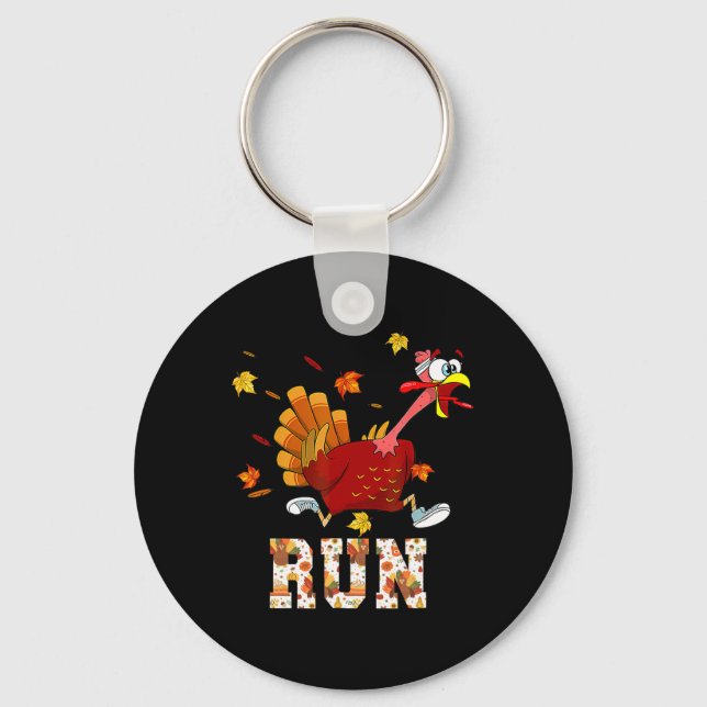 Turkiet Springa Costume Thanksgiving som driver Tu Nyckelring (Framsida)