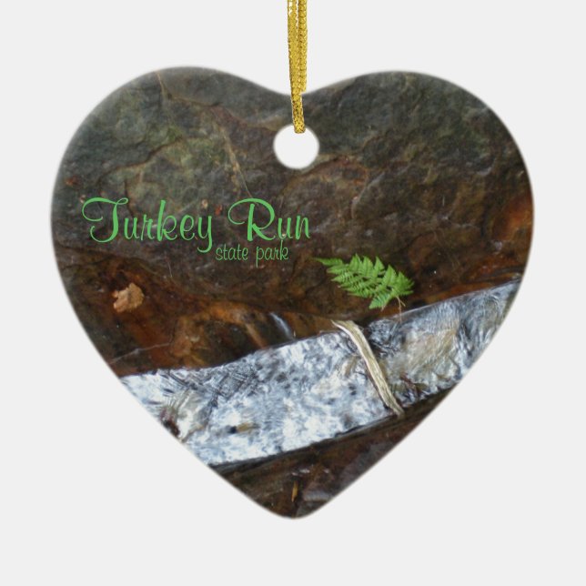 Turkiet springadelstatspark julgransprydnad keramik (Framsidan)