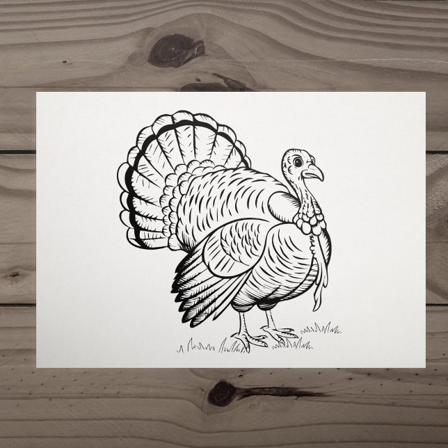 Turkiet Stämpel (Turkey Rubber Stamp)