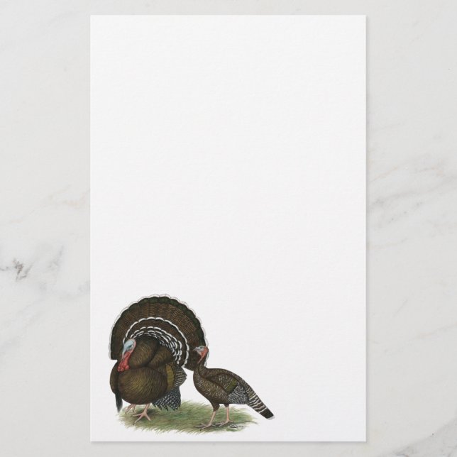 Turkiet Standard Bronze Brevpapper (Framsida)