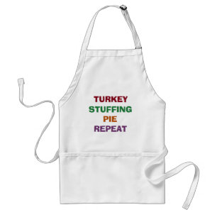 "Turkiet, stoppning-, Etc.-"förkläde Förkläde