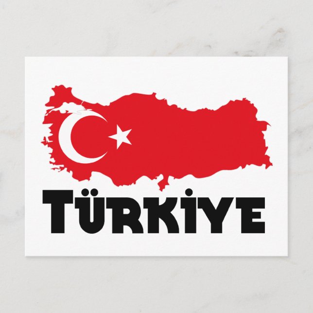 Turkiet T-Shirts & Gifts Vykort (Framsida)