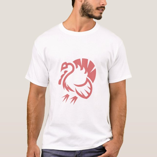 Turkiet t-skjorta t-shirt (Framsida)