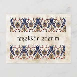 TURKIET - Tack Vykort