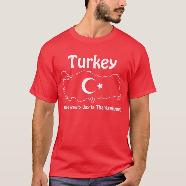 Turkiet Tee Shirt (Framsida)