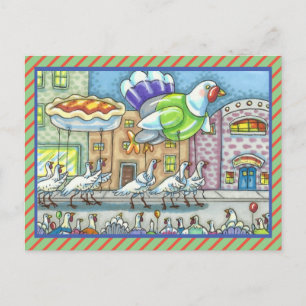 TURKIET THANKSGIVING DAY PARAD, HELIUM BALLOONS VYKORT