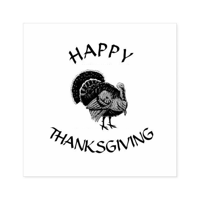 Turkiet Thanksgiving Design Art Frimärke Stämpel (Tryck)