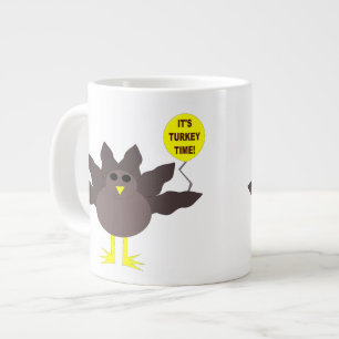 Turkiet Thanksgiving Mugg Jumbo Mugg