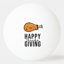 Turkiet Thanksgiving Ping Pong Boll