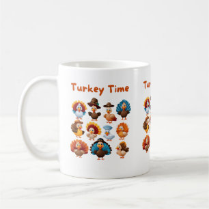 Turkiet, tid kaffemugg