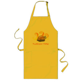 Turkiet Time Apron - Anpassade Långt Förkläde