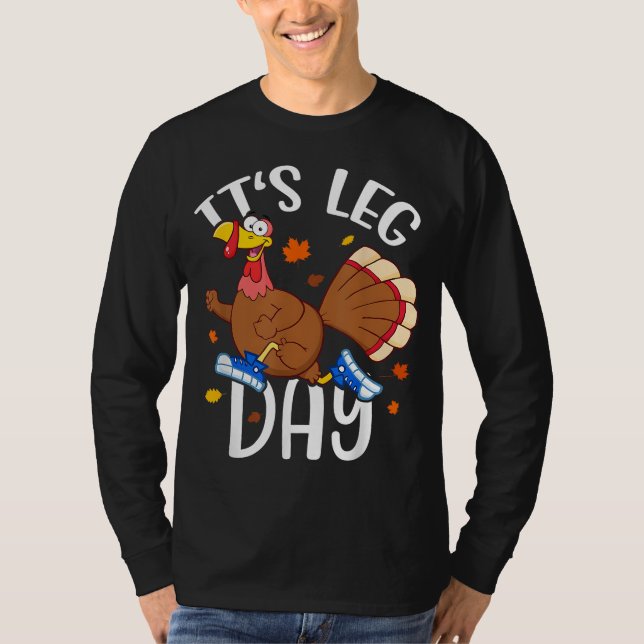 Turkiet Trot Costume Kids Vuxna Thanksgiving Turke T Shirt (Framsida)