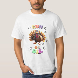 Turkiet Trot Funny Springa Happy thanksgiving T Shirt