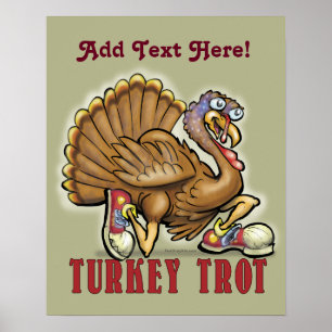 Turkiet Trot Poster