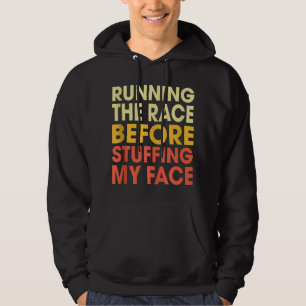 Turkiet Trot som kör Tävling innan jag fyller mitt Hoodie