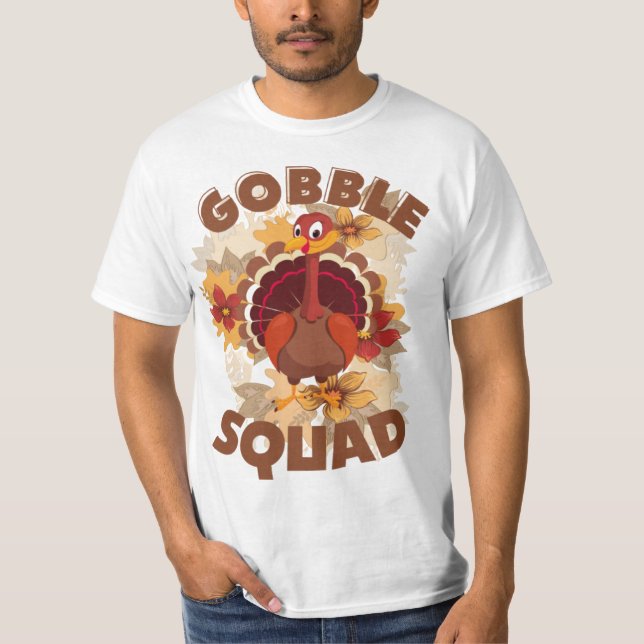 Turkiet Trot Squad gobble Essential T-Shirt (Framsida)