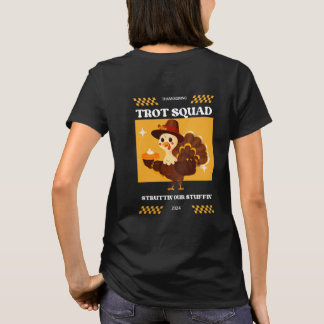 Turkiet Trot Squad Thanksgiving Springer Shirt T