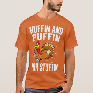 Turkiet Trot Thanksgiving Turkey Runtustume T Shirt