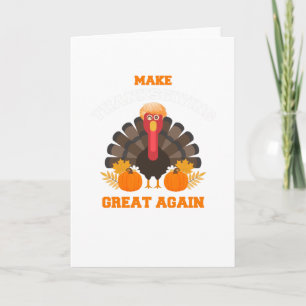 Turkiet trumf gör thanksgiving underbar igen kort