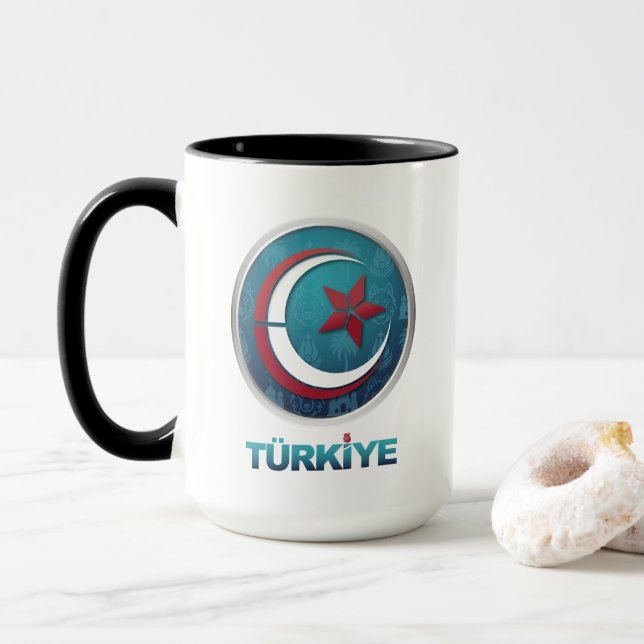Turkiet Turkiet Europa Asien Mugg (Med munk)