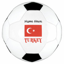 Turkiet Turkisk Flagga Personligt Namn