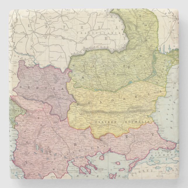 Turkiet Underlägg Sten (Framsidan)