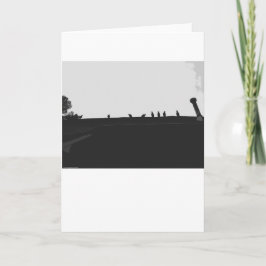 Turkiet Vculture Silhouette, kort