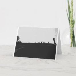 Turkiet Vculture Silhouette, kort