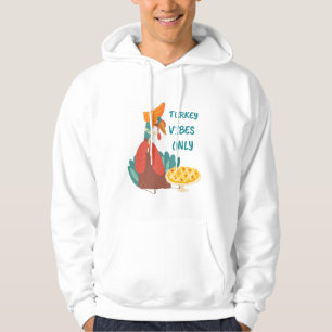 Turkiet Vibes Endast Papper Plattor Hoodie