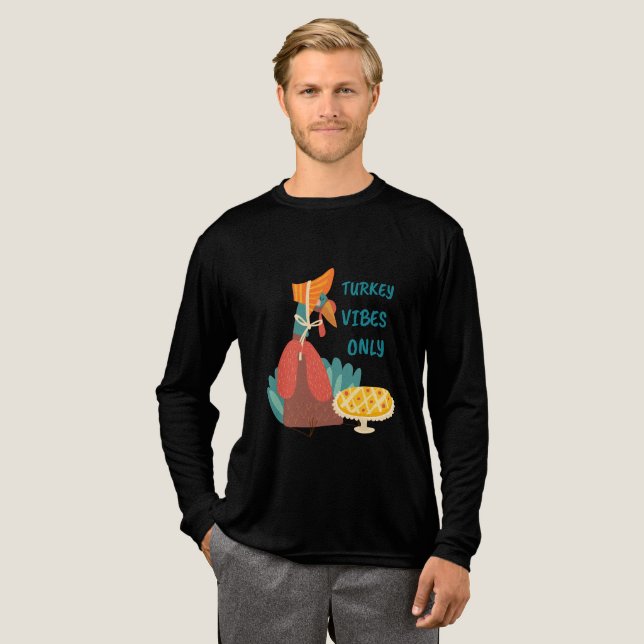 Turkiet Vibes Endast Papper Plattor T Shirt (Hel framsida)