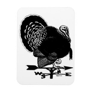Turkiet Weathervane Magnet