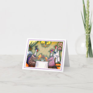 TURKIETS BRA DINING, THANKSGIVING BIRD HUMOR Tom Kort