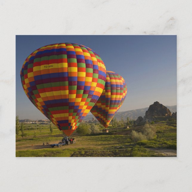 Turkiets centrala mellan östern i Cappadocia Vykort (Framsida)