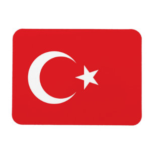 Turkiets Flagga Magnet