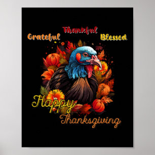 Turkiets framstående utkast till happy thanksgivin poster