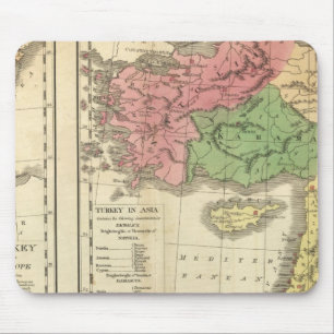 Turkiets kronologiska Karta Musmatta