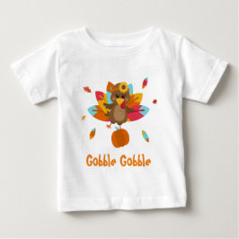 Turkiets t-shirt-Baby t-shirt-gobble t-shirt